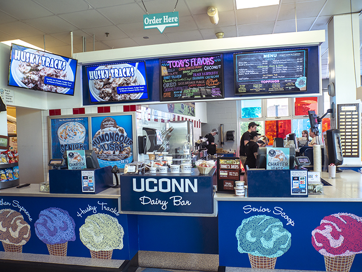 Uconn Dairy Bar Dining Services