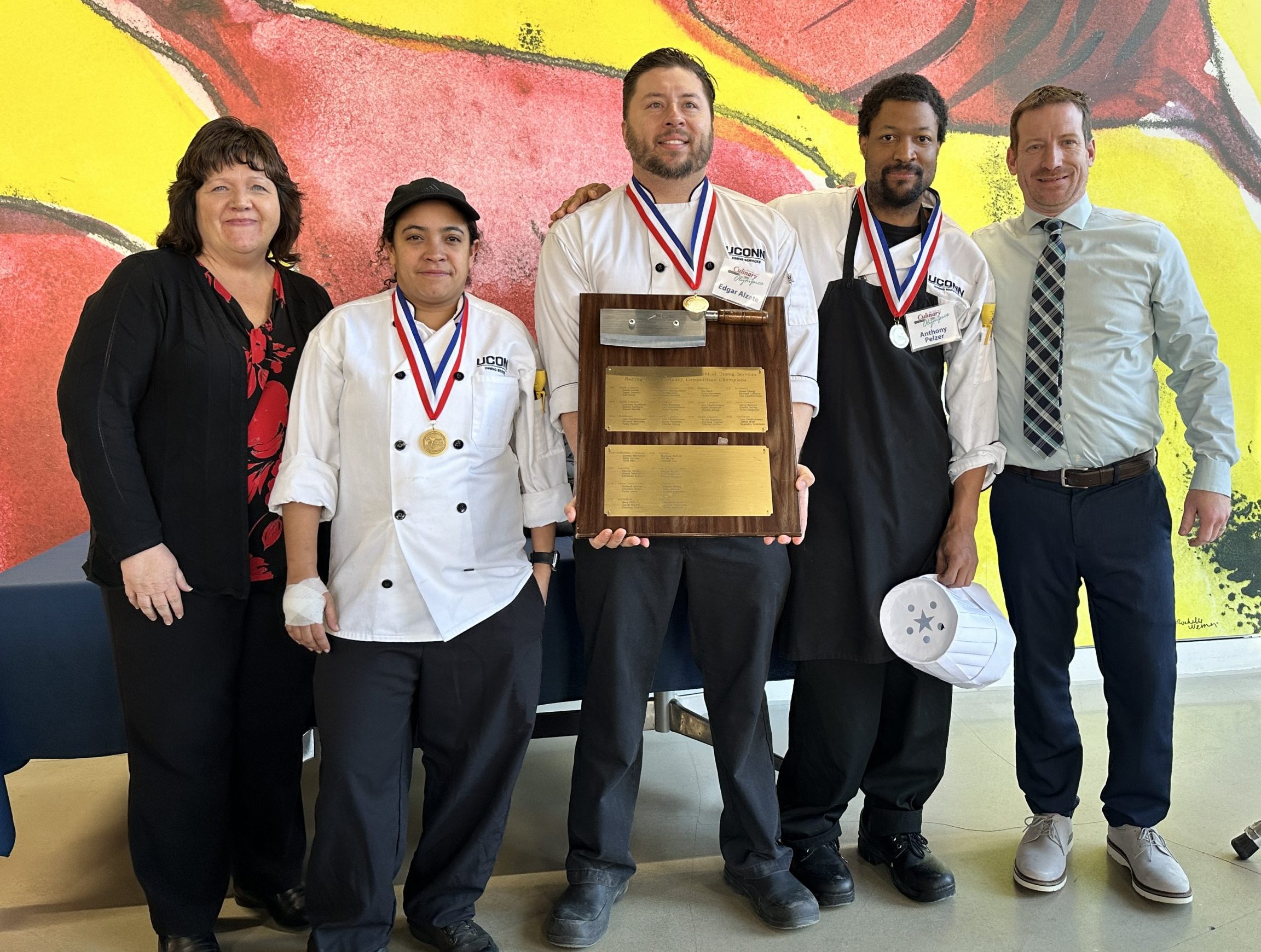 North Dining Hall takes home first place at the 22nd Annual Culinary Olympics Boiling Point Competition