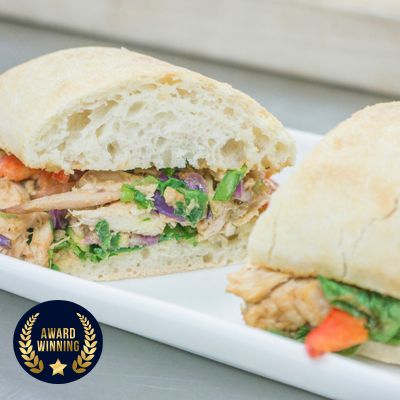 Pad Thai Chicken Ciabatta Sandwich